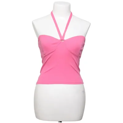 Halternecktopp (Rosa) från Gina Tricot Bomull, Elastan