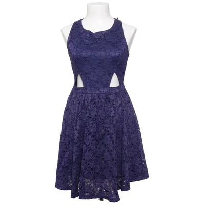 Robe (Violet) de Iska Élasthane, Polyamide, Polyester