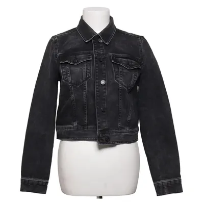 Spijkerjas (Grijs) van Mango Denim & Tees Katoen, Elastaan
