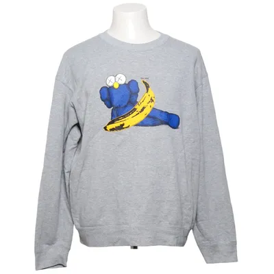 Sweatshirt (Kaws + Warhol) van Uniqlo x UT Katoen, Polyester