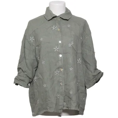 Shirt (Green) from Bohemiana Linen
