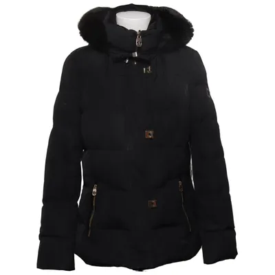 Vinterjakke (Sort) fra Calvin Klein Akryl, Dun, Elastan, Fjer, Polyester