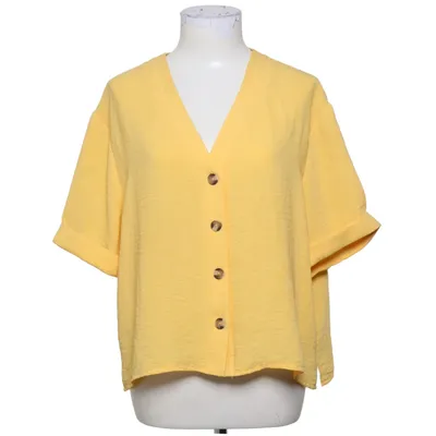Korte mouwen shirt (Geel) van George Polyester