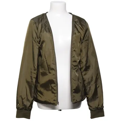 Lining (Green) from Zara Trafaluc Outerwear Polyester