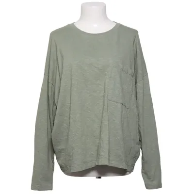 Langærmet t-shirt (Grøn) fra KappAhl Bomuld