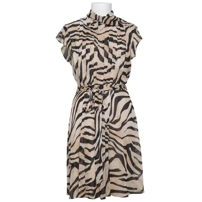 Dress (Black, Beige) from DKNY Polyester