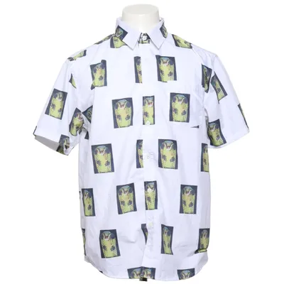 Korte mouwen shirt (Wit, Groen, Meerkleurig) van Buttergoods Polyester