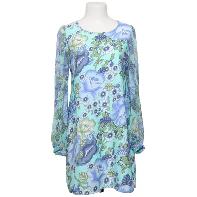 Robe (Bleu, Vert, Blanc) de Indiska Polyester