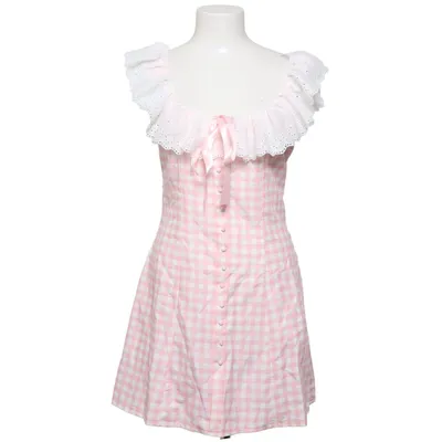 Dress (Pink, White) from Shein Polyester