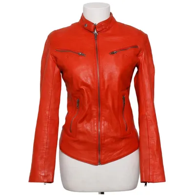 Leren jack (Rood) van Attraction