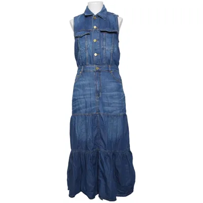 Denim dress (Blue) from Ganni Lyocell, Organic cotton
