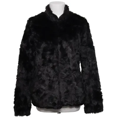 Jacka (Svart) Pälsimitation