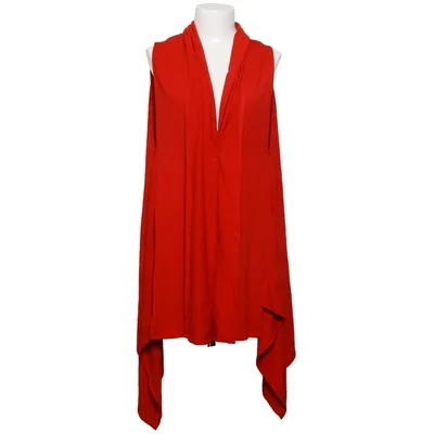 Vest (Red) from Qneel Elastane, Viscose