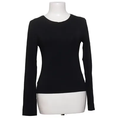 Langærmet t-shirt (Sort) fra Frank Dandy Bomuld, Elastan