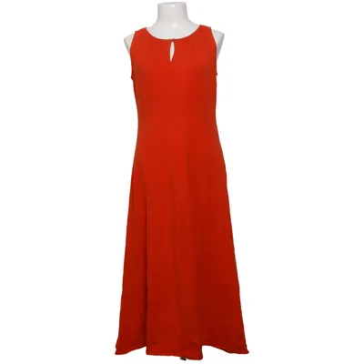 Maxi jurk (Rood) van Lands' End Katoen, Elastaan, Viscose