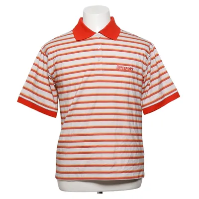 Pikétröja (Vit, Röd, Orange) från Opera Sport Ekologisk bomull