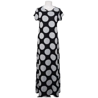 Robe longue (Noir, Blanc) de Mads Nørgaard Polyester, Viscose