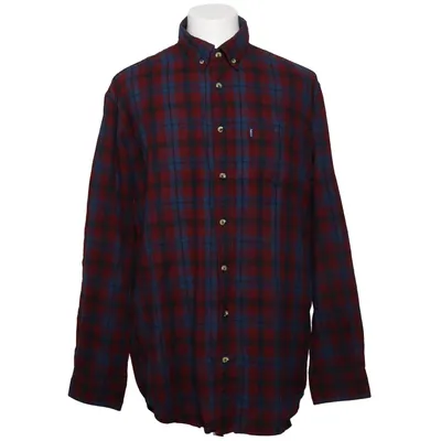 Chemise en flanelle (Rouge, Bleu, Noir) de Jaktia Coton