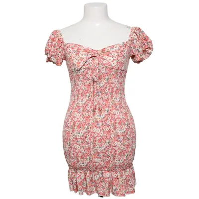 Jurk (Roze, Wit, Groen) van Glamaker Polyester