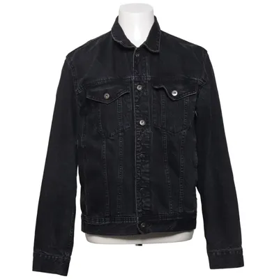 Denim jacket (Black) from Lager 157 Cotton
