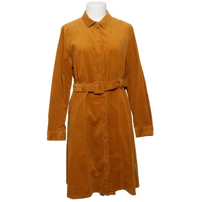 Skjortklänning (Brun) från Nümph Bomull, Elastan