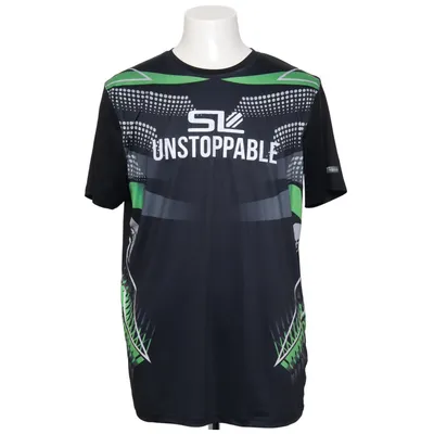 Sports top (Black, Green, Gray) from Sports Elastane, Polyester
