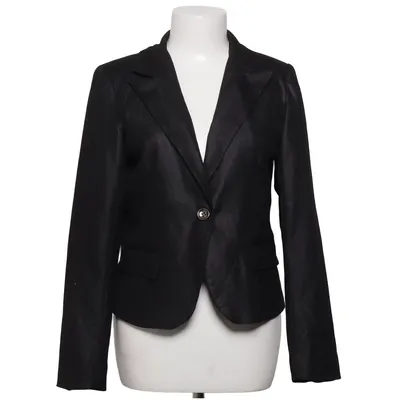 Blazer (Noir) de Lantin Coton, Élasthane, Polyester