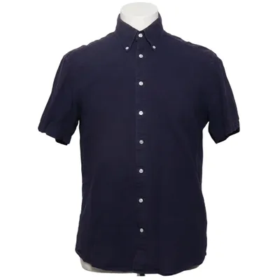 Short sleeve shirt (Blue) from 2Blind2C Cotton, Linen