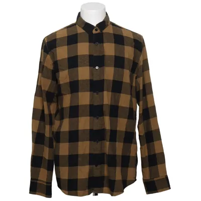Flannel skjorte (Brun, Sort) fra Only & Sons