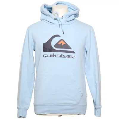 Sweat à capuche (Bleu) de Quiksilver Coton, Polyester