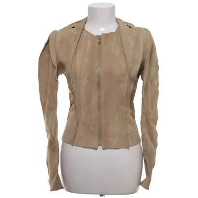 Läderjacka (Beige) från Maison Martin Margiela by H&M Skinn