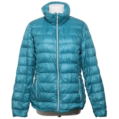 Donsjack (Turquoise) van Chic Dons, Veer, Polyamide