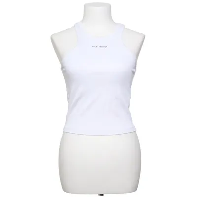 Tank Top (White) from Nicki Studios x Gina Tricot Elastane, Polyamide