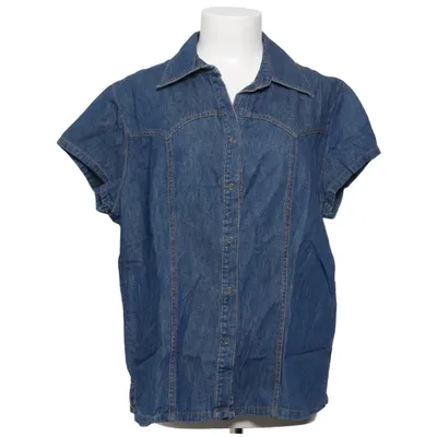 Korte mouwen shirt (Blauw) van Faded Glory Katoen