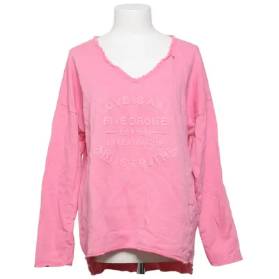 Sweatshirt (Pink) fra Zwillingsherz Bomuld, Polyester