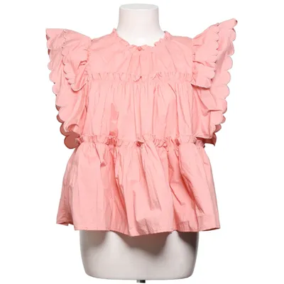 Topp (OBJHOPE S/L TOP REP) från Object Ekologisk bomull