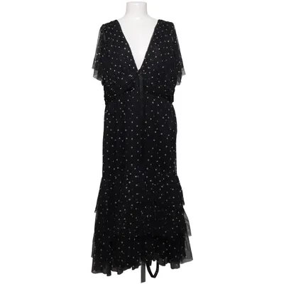 Dress (Black, White) from Lace & Beads Polyester