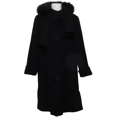 Mantel (Schwarz) von City Look Kaschmir, Nylon, Wolle