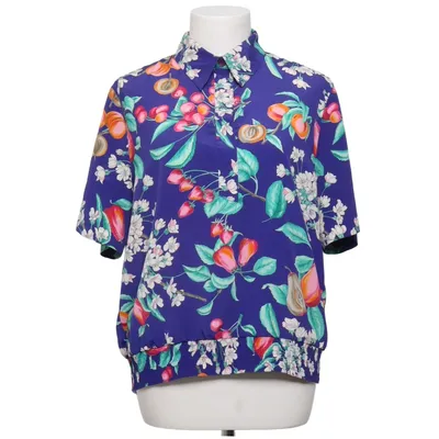 Korte mouwen shirt (Blauw, Meerkleurig) van Alfred Dunner Polyester