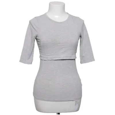 Amningsblus (Grå) från H&M Mama Bomull, Elastan, Viskos