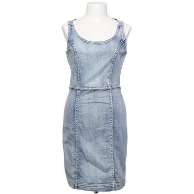 Robe en jean (Bleu) de Denim by Lindex Coton, Élasthane