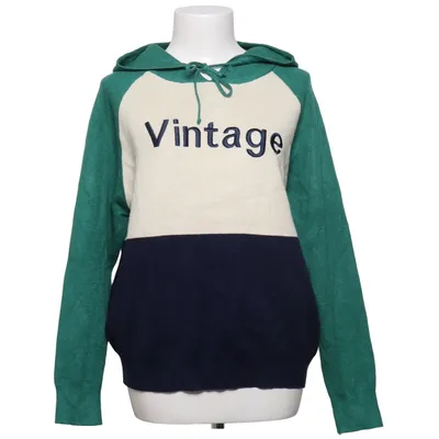 Capuchon sweater (Groen, Beige, Blauw) van In April 1986 Polyamide, Polyester, Viscose
