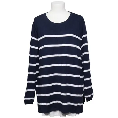 Pull d'allaitement (Bleu, Blanc) de My Nursing Fashion Polyamide, Viscose