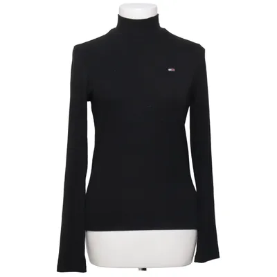 Polotröja (Svart) från Tommy Hilfiger Jeans Elastan, Polyester, Viskos