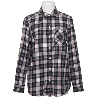 Flannel shirt (Black, White, Red) from Eddie Bauer