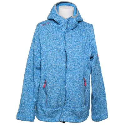 Hoodie (Blue, White) from First B Polyester