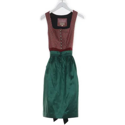 Dirndl (Grön, Röd, Flerfärgad) från Lieblingsgwand Akryl, Bomull, Polyester, Ull