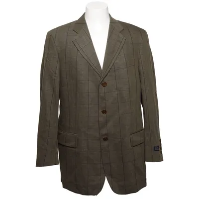 Blazer (Groen) van Taylor's Business Class Polyamide, Wol