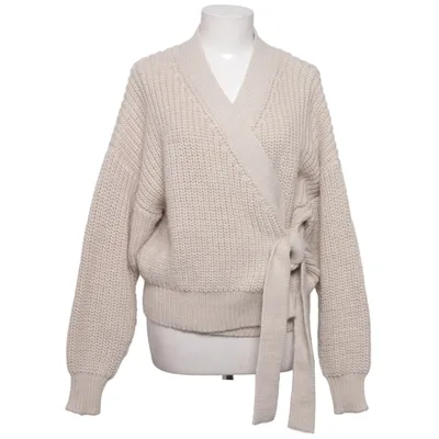 Slå om-cardigan (Beige) fra About You Akryl, Genanvendt polyester, Uld