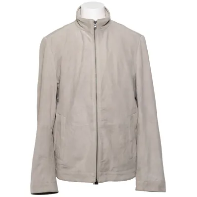 Leather jacket (Beige) from Arma Leather, Polyester